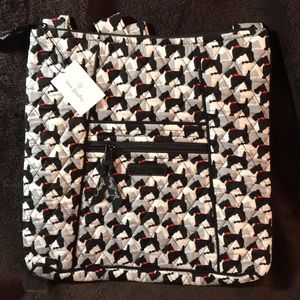 *Vera Bradley* NWT Scottie Dog pattern hipster bag